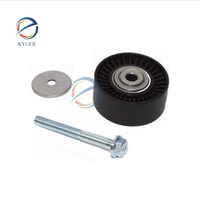 Poulie de guidage de courroie d'entraînement LR025988, poulie de renvoi de courroie, poulie de renvoi de courroie LR025988 pour Range Rover 2002-2012 4.4L Diesel V8