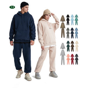 Conjunto de chándal para correr para hombre, Conjunto personalizado de pantalones deportivos <span class=keywords><strong>y</strong></span> sudadera con capucha para hombre - Product Image 1