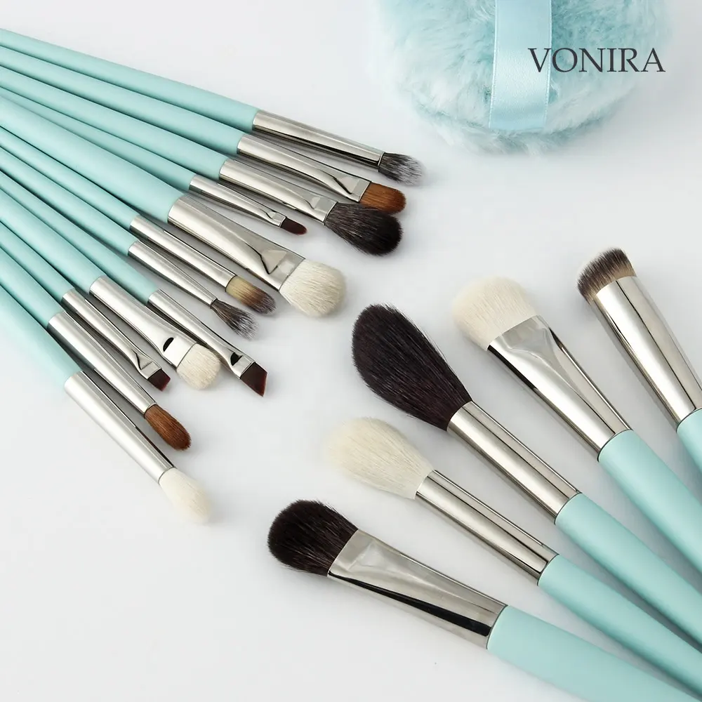 Vonira — pinceaux de maquillage professionnels, produit de haute qualité, pour le printemps, Logo personnalisé, ensemble d'artiste de Make-Up, étiquette privée