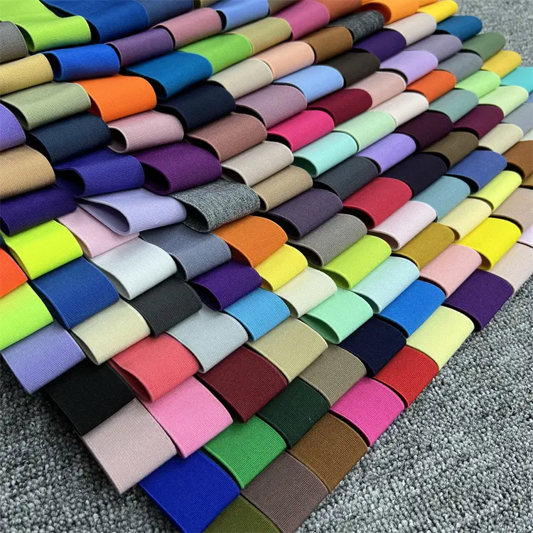 Fabrik Großhandel elastischen Nylon BH Jacquard elastischen Gurtband benutzer definierte gewebte Band Gurtband für Unterwäsche