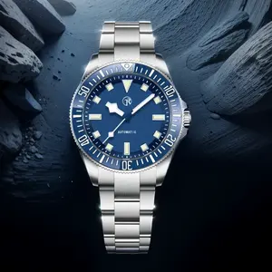 Đồng hồ đeo tay cơ tự động sang trọng mới rollstimi 2024 RT-7910 reloj không thấm nước nh35