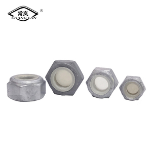 Écrous hexagonaux, boucles Anti-vol, galvanisées à chaud, grand stock - Product Image 3