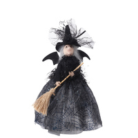 Nouveau Halloween adulte sorcière Figurine Mini décorations Halloween fête ornements décor à la maison sorcière poupée