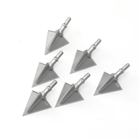 Tir à l'arc 100Gr 3 lames à tête large X3 pointes de flèche pointes de lame de chasse arbalète avec vis pour accessoires de tir de chasse à l'arc