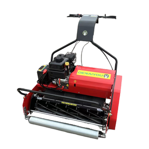 La rasaerba Reelmower può realizzare funzioni come il taglio delle radici, la spazzolatura del prato, la spazzolatura dell'<span class=keywords><strong>erba</strong></span> e la perforazione del terreno, sostituendo gli accessori. - Product Image 1