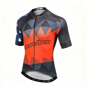 Factory Bulk Hot Selling Team Printed <b>Cycling</b> Top Bound Hem Elastic Cuff Tailoring Various Team Designs & Colors for Worldwide - Product Image 4