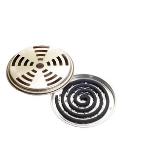 Mosquito coil tray, bedroom safety, fireproof, with lid, toothed mosquito coil box, large mosquito coil <b>holder</b>, wholesale - Product Image 4