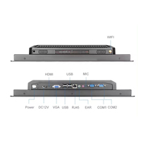 PC industriel tout-en-un 15,6 pouces, 4+64 Go, interface USB, étanche, écran tactile capacitif 10 points, nouveau