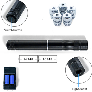 充電式ブルーレーザーポインターペン、正確な照準と長距離の屋外用途に最適 - Product Image 4