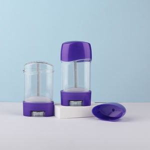 Vide Déodorant Bâton Crème Solaire Bâton Tube Twist up Ovale Déodorant Gel Conteneur pour Antisudorifique PP Plastique 45g - Product Image 4