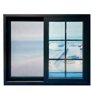 <span class=keywords><strong>2025</strong></span> phổ biến bán buôn tùy chỉnh cách âm Windproof chống trộm đôi kính nướng thiết kế nhôm trượt cửa sổ - Product Image 3