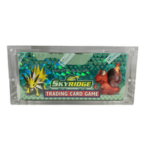 Boîte de présentation en acrylique Pokemon Booster avec couvercle magnétique Boîtier ETB résistant aux UV