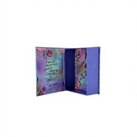 Boîte cadeau magnétique personnalisée en forme de livre, style anime, en carton écologique, pour cadeaux de dessins animés, vente en gros