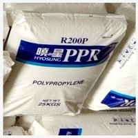 Granulés de polypropylène vierge PP-R200P naturels transparents, haute résistance à la pression, qualité extrusion pour tuyaux d'eau potable