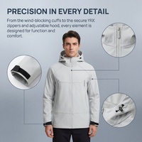 Veste de sport softshell coupe-vent à capuche pour homme, designs tendance, stock d'usine disponible, logo personnalisable