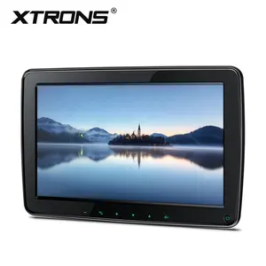 XTRONS 11.6英寸汽车视频音频播放器支持32位游戏、售后头枕、汽车后座监视器