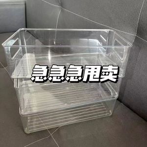 Acrylic Transparent <b>Storage</b> <b>Box</b> Rectangle <b>Stackable</b> Desktop Organizer For Office Use - Product Image 1