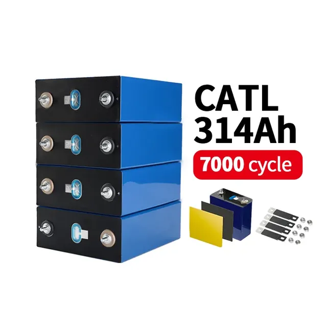 CATL Lifepo4 314ah 340ah Cells Lf280k V3 Prismatic 280ah Lifepo4 3.2v EU Stock for Solar Power Home Storage Systems