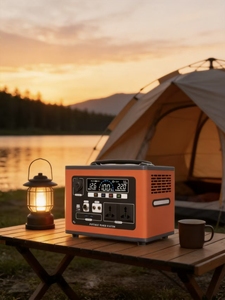 Station d'alimentation portable 600W 220V, générateur solaire LiFePO4 MPPT pour la maison, le camping et les situations d'urgence - Product Image 3
