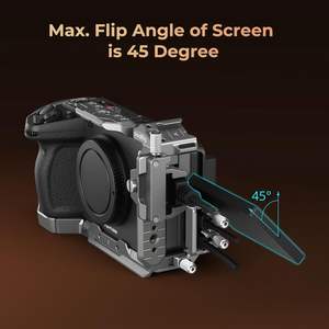 Pour SMALLRIG <span class=keywords><strong>USB</strong></span>-C et multi-pince de câble support de tableau de bord pour <span class=keywords><strong>Sony</strong></span> FX3/FX30 HawkLock Cage à dégagement rapide 4770/4771/4772-4829 - Product Image 5