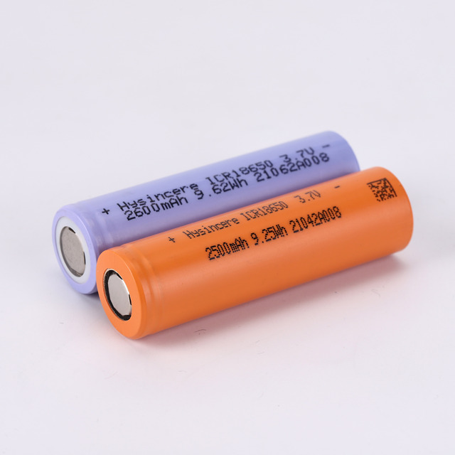 2600mAh Hot Sell DMEGC INR18650-26E 3C 5C 1000 Cycles 3.65V Electric Bicycle Li-Ion 18650 Battery