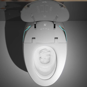 WC intelligent moderne de luxe à poser au sol, électronique et automatique, pour les nouveaux projets de décoration intérieure - Product Image 3