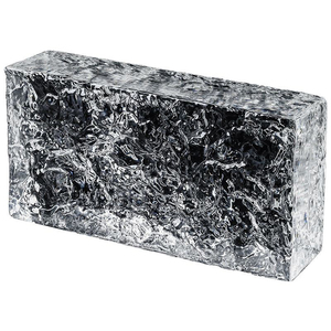 공장 직판 크리스탈 벽돌 초투명 유리 벽돌 홈 장식 솔리드 유리 블록 크리스탈 벽돌 - Product Image 1