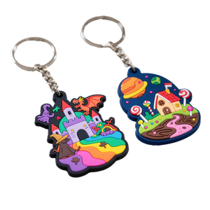 Llavero Colgante de PVC Ecológico Suave 3D de Doble Cara con Diseño Personalizado y Tamaño a Medida - Product Image 5