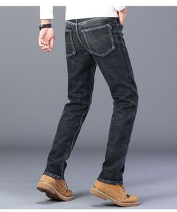 Jeans de Mezclilla Casuales para Hombre, de Alta Calidad, Corte Recto, Cintura Media, Elásticos, de Algodón, Fabricante Personalizado - Product Image 5