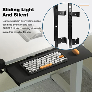 Best Silent SPCC <b>Hardware</b> Telescopic Drawer for Household for Bedroom Kitchen Bathroom or Living Room Furniture in Apartments - Product Image 3