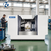Centre d'usinage horizontal HMC1075 |   Mandrin FANUC BT50 d'occasion, table 1300*600mm, précision 0.005mm, pour usinage de moules, marque RHY
