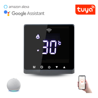 Termostato Inteligente WiFi Eléctrico de 16A con Sensores Integrados y Externos y Programación de 5+2/6+1/7 Días para Calefacción por Suelo Radiante
