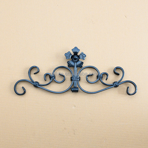 China Factory Steel Gate Flower Ornamental <strong>Rosette</strong> Wrought <strong>Iron</strong> for Gate Decoration - Product Image 5