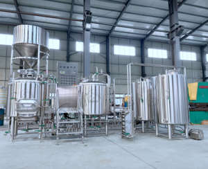 Mới Thép Không Gỉ Tự Động Thủ Công Bia Thiết Bị Sản Xuất Bia Hệ Thống Máy Homebrew Microbrewery 300L 500L 1500L 3000L 5000L - Product Image 5