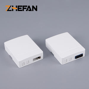 Kotak Terminal akses serat optik, peralatan jaringan FTTH Faceplate ATB/OTB perlengkapan Terminal serat optik untuk komunikasi - Product Image 3