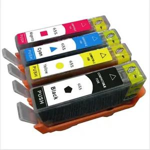 HITEK Compatible HP 655 Ink Cartridge for Deskjet Ink Advantage 3525 4615 4625 5525 6520 6525