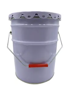 Large Capacity 20L Metal Tin Bucket For Food Packaging And Storage Aluminum Bottle Metal Iron Sheet Tea Box Packaging Tin