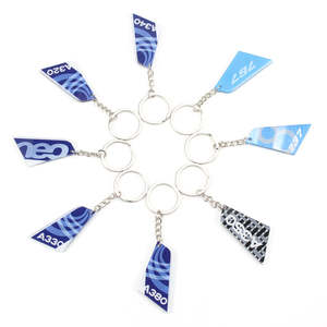 Gran oferta Boeing <span class=keywords><strong>Airbus</strong></span> <span class=keywords><strong>A320</strong></span> A350 llavero de cola de avión llavero de acrílico para regalos de aviación - Product Image 6