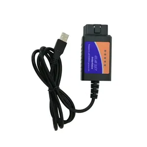 Acardiag interfaz USB V1.5 ELM327 coche USB código herramienta de diagnóstico del escáner apoya todos los protocolos OBDII