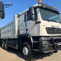 Camion benne minier manuel d'occasion Howo Tractor Tx 2011 6x4 371HP Euro 2, capacité 41-50t, moteur diesel Weichai, couple 2500Nm