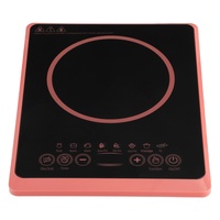Cuisinière à induction carrée simple, brûleur unique, manuelle, pour camping-car, compatible hotpot, portable, économique en énergie