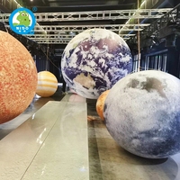 Modèle gonflable de l'univers à neuf planètes, espace, air, ballon de la Terre et de la Lune, exposition, publicité, décoration, éducation scientifique
