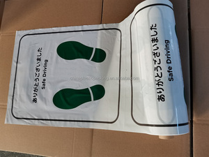 Tapis de sol de voiture en plastique jetable antidérapant blanc de 10 mm d'épaisseur certifié ISO9001 avec logo personnalisé pour Abarth <span class=keywords><strong>124</strong></span> <span class=keywords><strong>Spider</strong></span> - Product Image 5