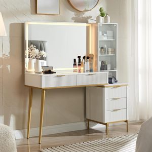 green emerald velvet dress Carmen White Dressing Table