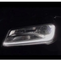 NOUVEAU Tube de phare DRL en acrylique, barre lumineuse, bande de guidage lumineuse, bande DRL pour Audi A8 D4 2014 2015 2016 2017