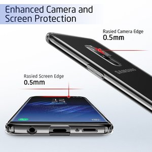ATOUCHBO de cristal claro suave de goma TPU Gel Anti Shock transparente cubierta de la caja para Samsung Galaxy S9 + Plus - Product Image 4