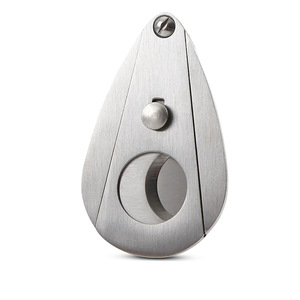 En stock: Cortador de cigarros de doble hoja de acero inoxidable, cortador de cigarros portátil de metal, set de regalo de tijeras para cigarros. - Product Image 5