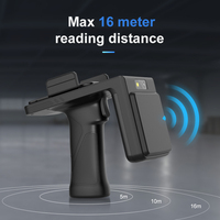 CHAFON H103 SE Impinj E310 Jangkauan Jauh Android IOS UHF Bluetooth Nirkabel Pembaca RFID Genggam 1D 2D Barcode