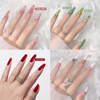 Nouvelle Série de 18 Couleurs Récemment Lancée, une Variété de Styles sont Disponibles, Vernis à Ongles Gel UV Soak Off Couleurs Pures Longue Durée