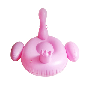 Tùy Chỉnh Hồng <span class=keywords><strong>Flamingo</strong></span> Thân Thiện Với Môi <span class=keywords><strong>PVC</strong></span> 175X175X125Cm Nước Nổi Hồ Bơi Bơm Hơi Nổi - Product Image 6